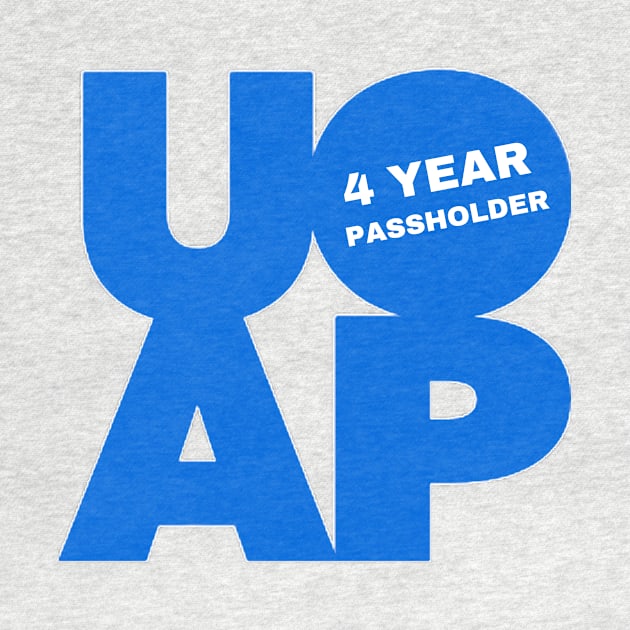 Universal Orlando Annual Passholder Tenure T-Shirt- 4 Year Passholder by TheFloridaManCollective